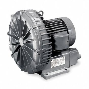 FUJI ELECTRIC Regenerative Blower 2 1/2 hp 79.7 in wc, 5Z650
