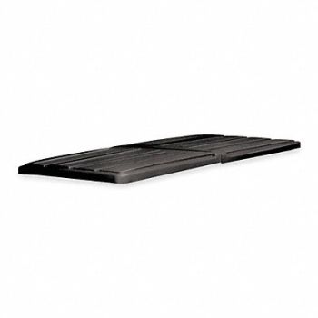 RUBBERMAID COMMERCIAL PRODUCTS Tilt Truck Lid Black Fits 40-1/2 cu ft., 5Z196