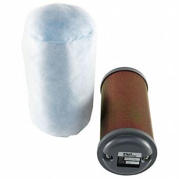 FUJI ELECTRIC Inlet Filter W/ Cover 5.12 OD Threaded, 5Z583