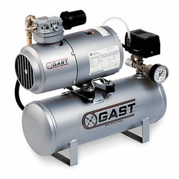 GAST Electric Air Compressor 0.17 hp 1 Stage, 2CJH1