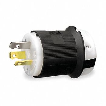 HUBBELL Plug 10-50P 50A 125/250V, 5Z844