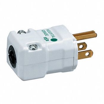 HUBBELL Plug 5-15P 15A 125V, 5Z871