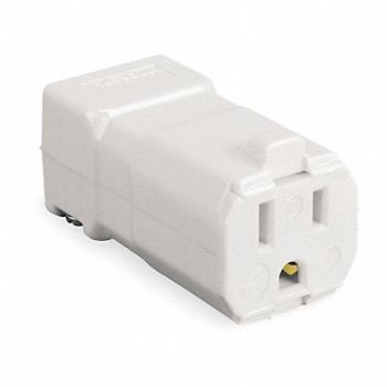 HUBBELL Connector 5-15R 15A 125V, 5Z874