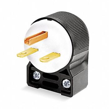 HUBBELL Angle Plug 6-15P 15A 250V, 5Z879