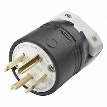 HUBBELL Plug 14-30P 30A 125/250V, 5Z884