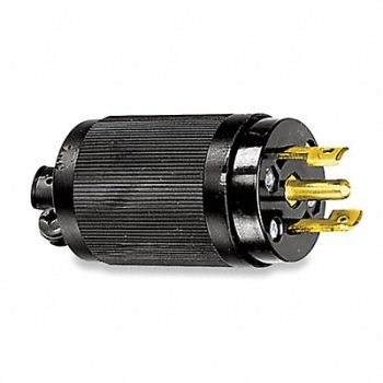 HUBBELL Locking Plug Std. 15 A ML-3P, 5Z909