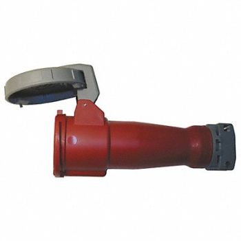 HUBBELL IEC Pin and Sleeve Connector 60A 480V, 5Z918