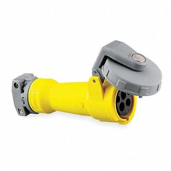 HUBBELL IEC Pin and Sleeve Connector 20A 125V, 5Z932