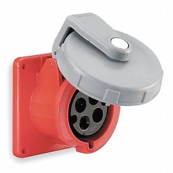 HUBBELL IEC Pin and Sleeve Receptacle 20A 480V, 3D179