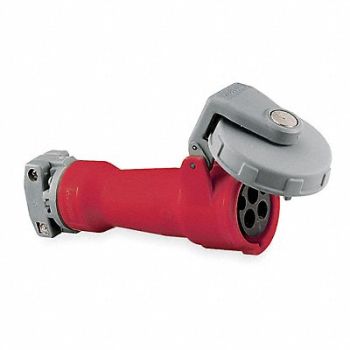 HUBBELL IEC Pin and Sleeve Connector 30A 480V, 5Z942