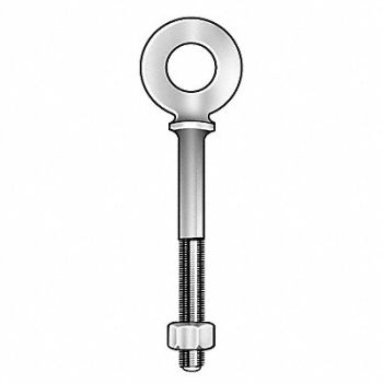 KEN FORGING Machinery Eye Bolt Shank D 1 1/2 in, 3LWD7