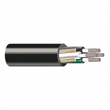 CAROL Portable Cord 4 Cond 8 AWG SOOW 250ft, 5ZG85
