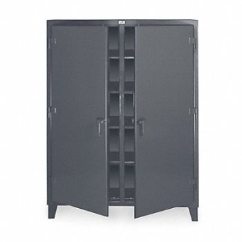 STRONG HOLD Strg Cab 78 x48 x24 DrkGry 8Shlv, 5ZH08
