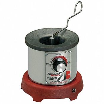AMERICAN BEAUTY 320W Round Solder Pot, 5ZHE9