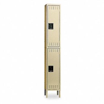 TENNSCO E1576 Wrdrb Lckr 2x1Lckr Sand 78 x15 x18 Assm, 5ZJ90