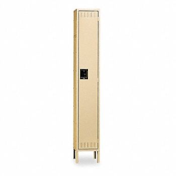 TENNSCO E1572 Wrdrb Lckr 1x1Lckr Sand 78 x15 x18 Assm, 5ZK20