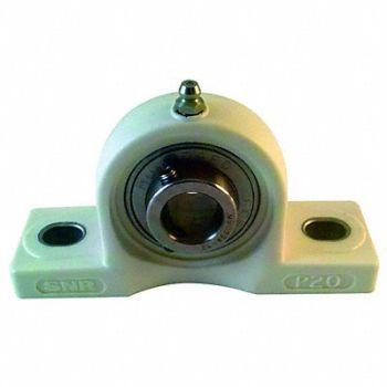 NTN Pillow Block Brg 1 7/16 in Bore Polymer, 46N896