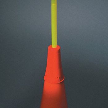 GRAINGER APPROVED Lightstick Holder Orange, 5ZN16