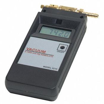 GRAINGER APPROVED Digital Manometer 0 to 1000 mm Hg, 5ZPT1
