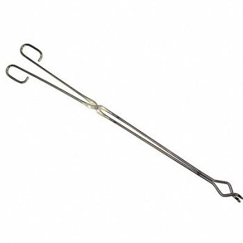 GRAINGER APPROVED Crucible Tongs 20 In Nickel Plated Steel, 5ZPT9