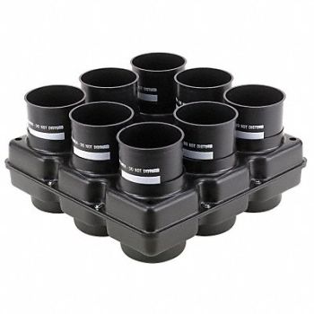 GRAINGER APPROVED Test cylinder Transport Rack 6 In, 5ZPX4