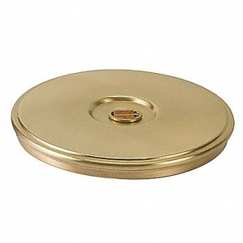 GRAINGER APPROVED Sieve Cover 200mm Brass, 5ZPY4