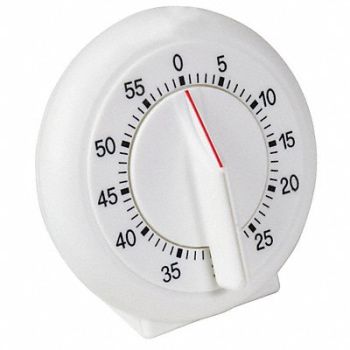 GRAINGER APPROVED Bell Type Manual Mechanical Timer, 5ZPZ8