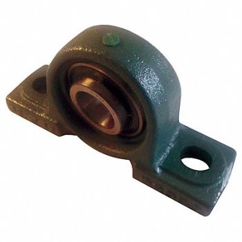 NTN Pillow Block Brg 1 1/8 in Bore Cast Iron, 5ZUT6