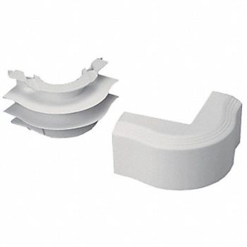 PANDUIT Outside Corner Off White PVC Corners, 5ZWY2