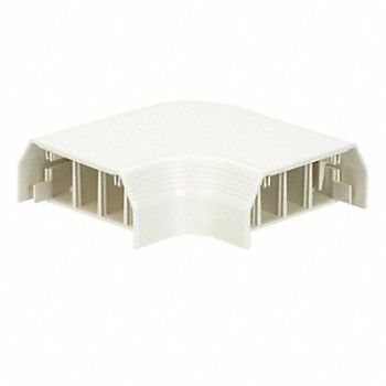 PANDUIT Right Angle Off White PVC Elbows, 5ZXA5