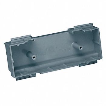 PANDUIT Three-Sided Hanging Box Gray PVC Boxes, 5ZXC3