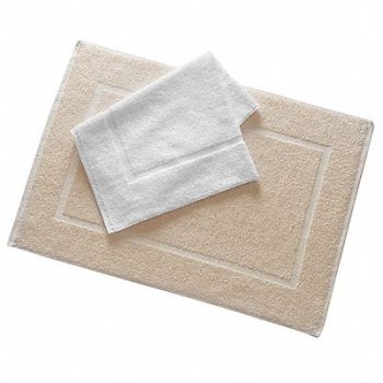 MARTEX BRENTWOOD Bath Mat Ecru 20x34 PK12, 11W249