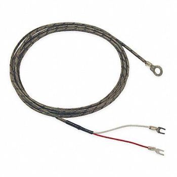 TEMPCO Thermocouple Probe Type J Length 8 ft., 20XK02