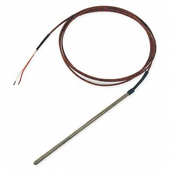 TEMPCO Thermocouple Probe Type J Length 6 In, 20XK03