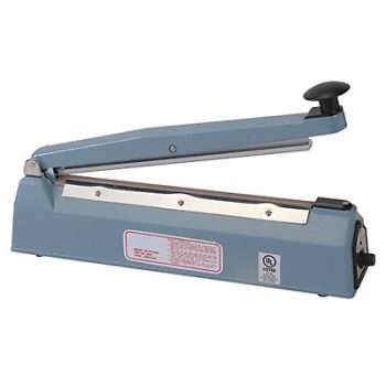 GRAINGER APPROVED Poly Bag Sealer Countertop Mount Hand Op, 4LT36