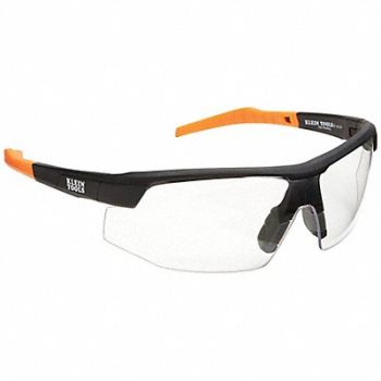 KLEIN TOOLS Standard Safety Glasses Clear Lens, 807GW0