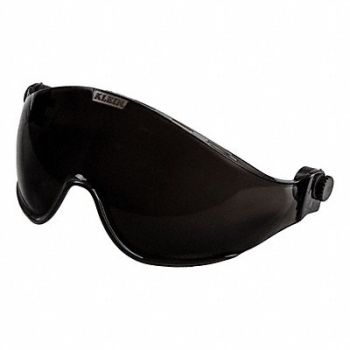 KLEIN TOOLS Safety Helmet Visor Gray Tinted, 807KL3