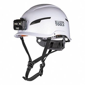 KLEIN TOOLS Safety Helmet Class E w/Lamp, 807HD5