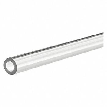 GRAINGER APPROVED K7380 Tube PETG 1ft 1 1/4 InDi 1 1/2 OutDi Clr, 60DL35