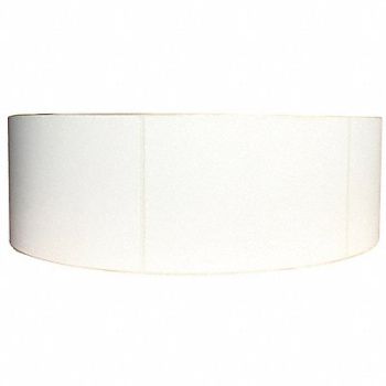 GRAINGER APPROVED Barcode Printer Label 3 W 4 H White, 60DX26