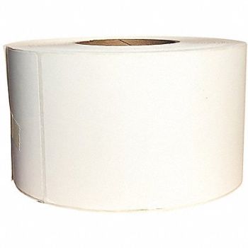 GRAINGER APPROVED Barcode Printer Label 4 W 12 H White, 60DX77