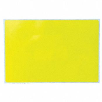 GRAINGER APPROVED Barcode Printer Label 4 W 6 H Yellow, 60DX39