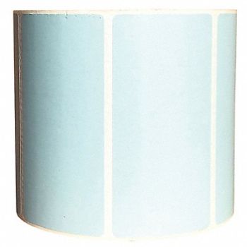 GRAINGER APPROVED Barcode Printer Label 4 W 2 H Blue, 60DY01