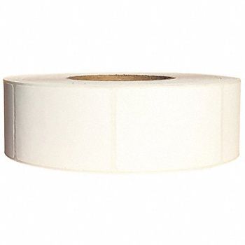 GRAINGER APPROVED Barcode Printer Label 2 W 3 H White, 60DX60