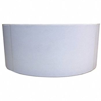 GRAINGER APPROVED Barcode Printer Label 3 W 6 H White, 60DX68