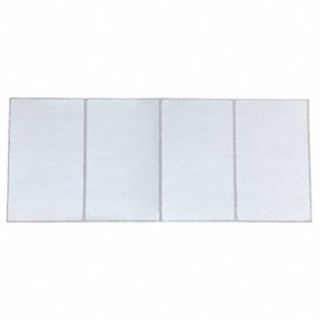 GRAINGER APPROVED Barcode Printer Label 5 W 3 H White, 60DX80