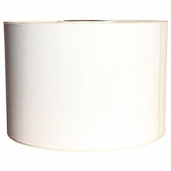 GRAINGER APPROVED Barcode Printer Label 6 W 8 H White, 60DX86