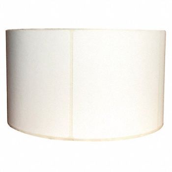 GRAINGER APPROVED Barcode Printer Label 6 W 4 H White, 60DX84