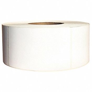 GRAINGER APPROVED Barcode Printer Label 3 W 5 H White, 60DY08