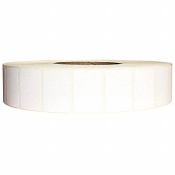 GRAINGER APPROVED Barcode Printer Label 1-1/4 W 1 H, 60DY20